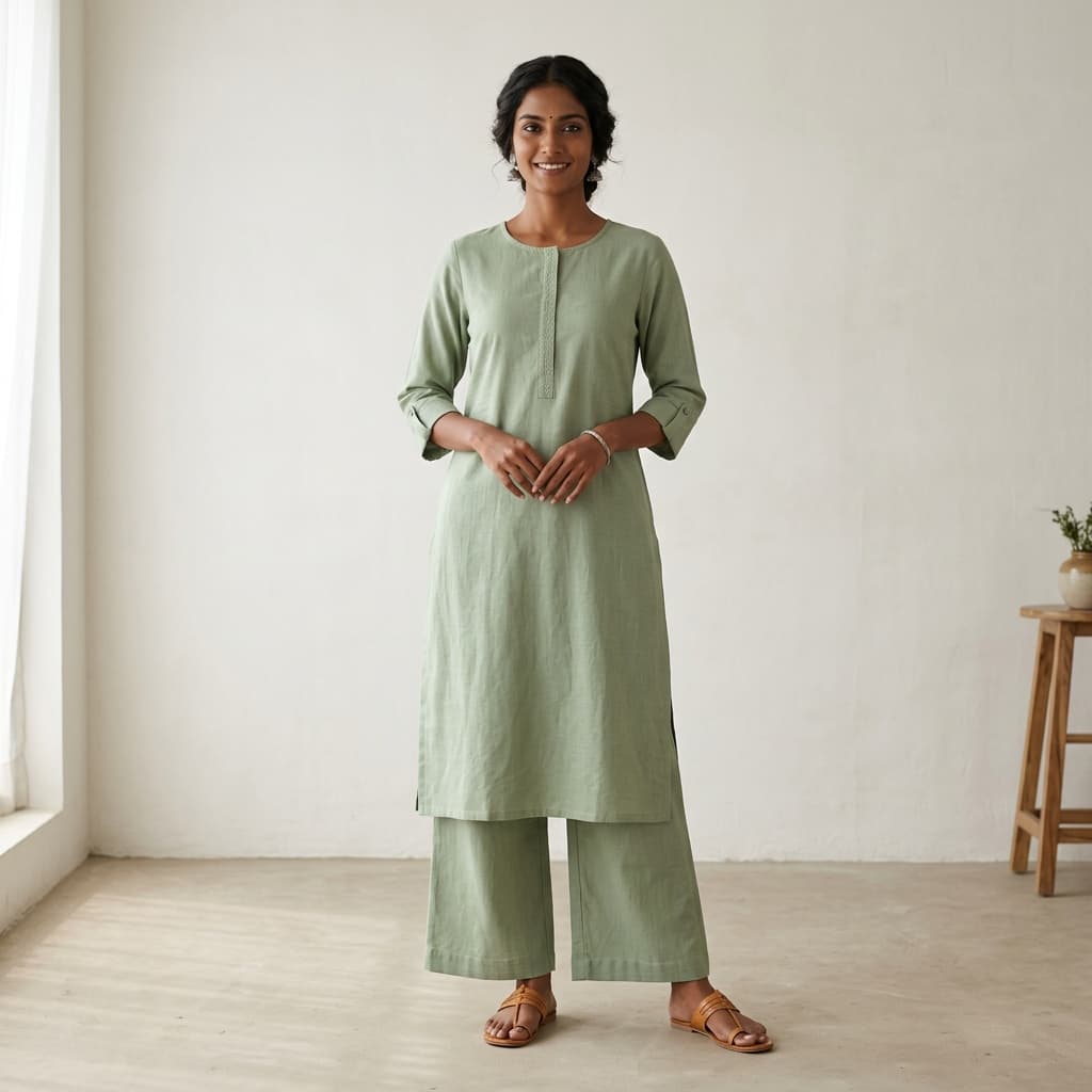 Palazzo Salwar Suit Set